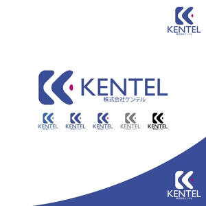 ロゴ研究所 (rogomaru)さんの保険代理店・営業コンサル会社「Kentel」「KENTEL」「ケンテル」のロゴへの提案