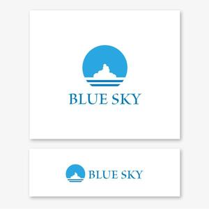 design vero (VERO)さんの新会社「BLUE  SKY」のロゴ作成への提案