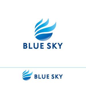 STUDIO ROGUE (maruo_marui)さんの新会社「BLUE  SKY」のロゴ作成への提案