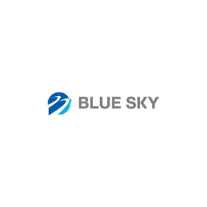 Thunder Gate design (kinryuzan)さんの新会社「BLUE  SKY」のロゴ作成への提案