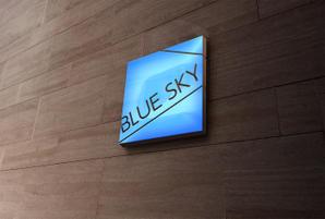 sumiyochi (sumiyochi)さんの新会社「BLUE  SKY」のロゴ作成への提案