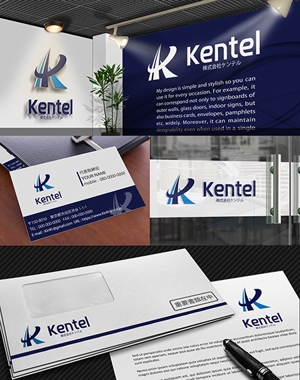 YUSUKE (Yusuke1402)さんの保険代理店・営業コンサル会社「Kentel」「KENTEL」「ケンテル」のロゴへの提案