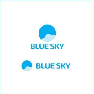 queuecat (queuecat)さんの新会社「BLUE  SKY」のロゴ作成への提案