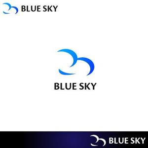 G-design (do-we-in-0219)さんの新会社「BLUE  SKY」のロゴ作成への提案