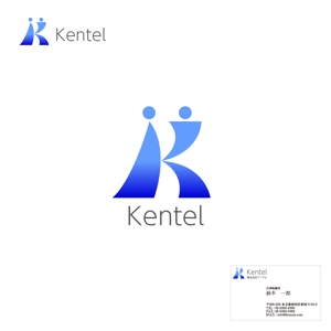taguriano (YTOKU)さんの保険代理店・営業コンサル会社「Kentel」「KENTEL」「ケンテル」のロゴへの提案