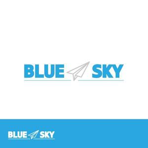sin_cwork (sin_cwork)さんの新会社「BLUE  SKY」のロゴ作成への提案