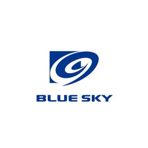 odo design (pekoodo)さんの新会社「BLUE  SKY」のロゴ作成への提案