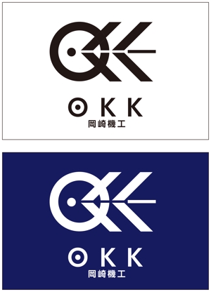 taki-5000 (taki-5000)さんの岡崎機工株式会社　とび職　建設業　ロゴへの提案