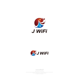 onesize fit’s all (onesizefitsall)さんのWi-Fiレンタルサイト「J WiFi」のロゴ制作依頼への提案