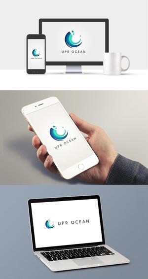 株式会社ガラパゴス (glpgs-lance)さんのIoTプラットフォーム　「UPR　OCEAN」のロゴへの提案