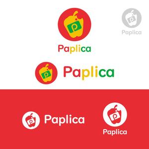 LLDESIGN (ichimaruyon)さんの店舗向けポイントアプリ「paplica(パプリカ)」のロゴへの提案