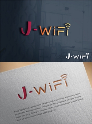 drkigawa (drkigawa)さんのWi-Fiレンタルサイト「J WiFi」のロゴ制作依頼への提案