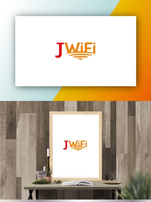 hiradate (hiradate)さんのWi-Fiレンタルサイト「J WiFi」のロゴ制作依頼への提案