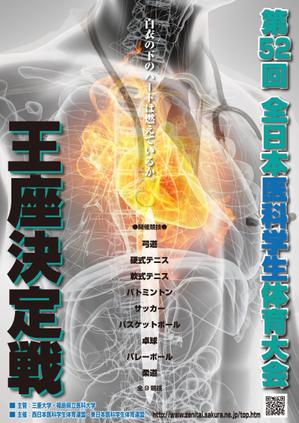 ART BOB (BOB-Workshop)さんの医学生の総合体育大会のポスター作成への提案