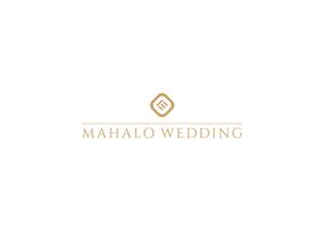 AliCE  Design (yoshimoto170531)さんのハワイウエディングブランド名「MAHALO  WEDDING」のロゴ作成への提案