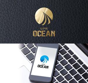 panni ()さんのIoTプラットフォーム　「UPR　OCEAN」のロゴへの提案