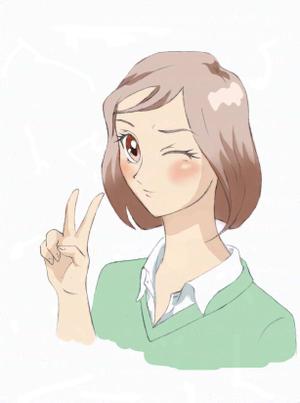 折儺 (OlenaPanchenko)さんの女性の顔アイコン募集への提案