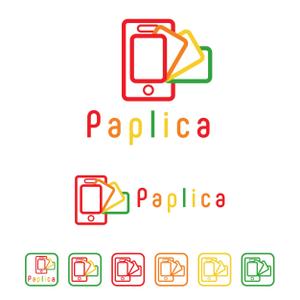 poppper (torifup)さんの店舗向けポイントアプリ「paplica(パプリカ)」のロゴへの提案