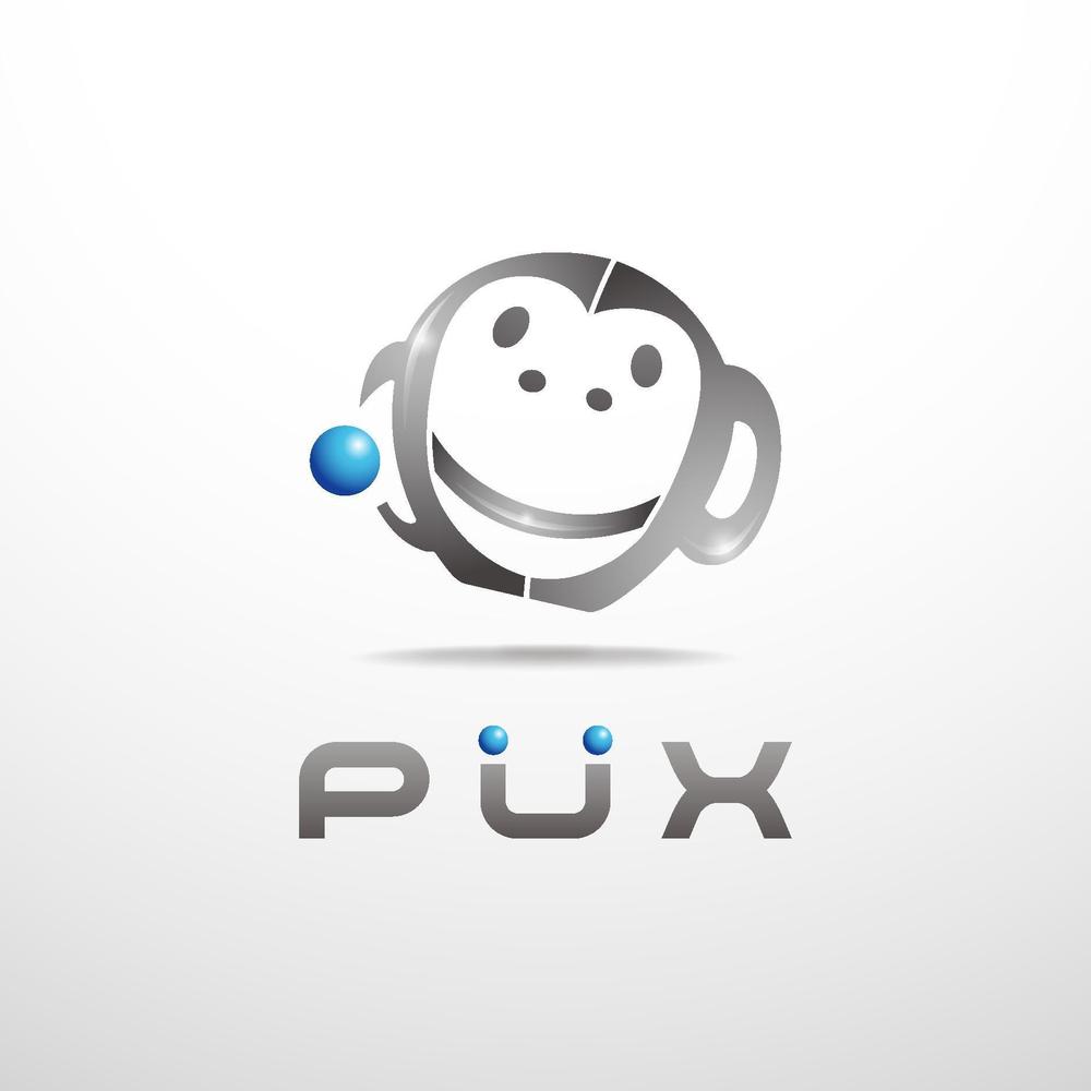 「PUX」のロゴ作成