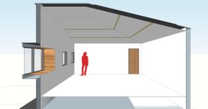 tera (tera-design)さんの2階建てオフィスの外観デザインへの提案