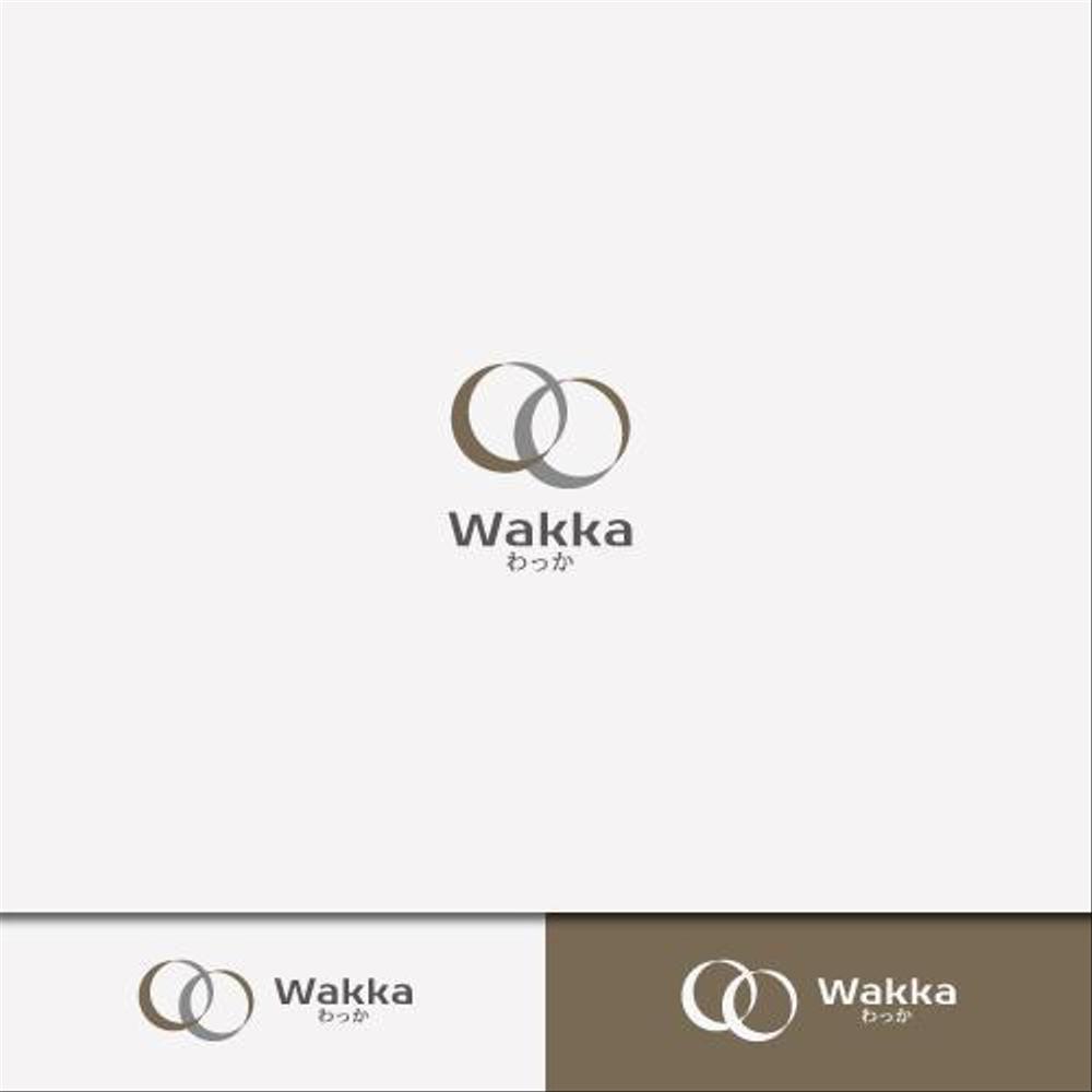 サイクリスト向け複合施設（宿泊・カフェ等）「Wakka」(わっか)のロゴ