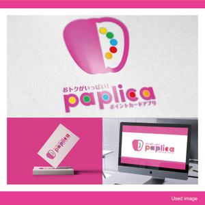 HFvision (HFvision)さんの店舗向けポイントアプリ「paplica(パプリカ)」のロゴへの提案