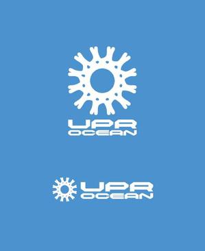 masato_illustrator (masato)さんのIoTプラットフォーム　「UPR　OCEAN」のロゴへの提案