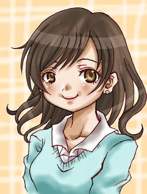sag18 (sag18)さんの女性の顔アイコン募集への提案