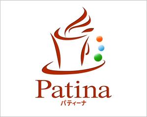 Suisui (Suisui)さんのカフェ「パティーナ」のロゴへの提案