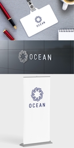 chpt.z (chapterzen)さんのIoTプラットフォーム　「UPR　OCEAN」のロゴへの提案
