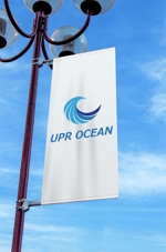 haruru (haruru2015)さんのIoTプラットフォーム　「UPR　OCEAN」のロゴへの提案