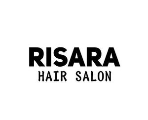 ぽんぽん (haruka322)さんの★★☆☆　HAIR　SALON　RISARA　のロゴ大募集　☆☆★★への提案