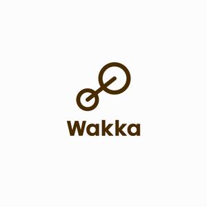 designdesign (designdesign)さんのサイクリスト向け複合施設（宿泊・カフェ等）「Wakka」(わっか)のロゴへの提案