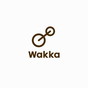 designdesign (designdesign)さんのサイクリスト向け複合施設（宿泊・カフェ等）「Wakka」(わっか)のロゴへの提案