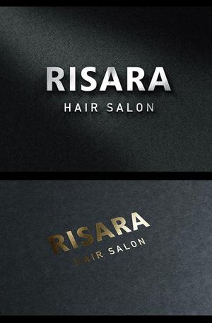  chopin（ショパン） (chopin1810liszt)さんの★★☆☆　HAIR　SALON　RISARA　のロゴ大募集　☆☆★★への提案