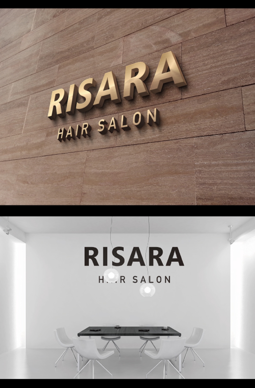 ★★☆☆　HAIR　SALON　RISARA　のロゴ大募集　☆☆★★