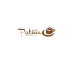 Hagemin (24tara)さんのカフェ「パティーナ」のロゴへの提案