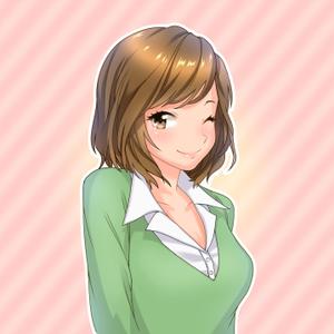 駒口まめ (shiromame)さんの女性の顔アイコン募集への提案