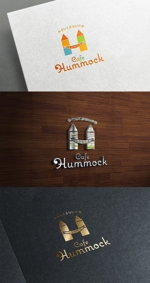 株式会社ガラパゴス (glpgs-lance)さんの新規オープン予定のカフェ「Hummock  ハンモック」のロゴ作成への提案