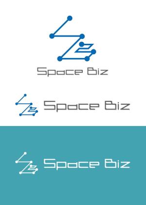 Chappy (chappy02)さんの宇宙ビジネス情報サイト「Space Biz」のロゴへの提案