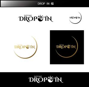 FISHERMAN (FISHERMAN)さんのShot Barの『Drop In』ロゴへの提案