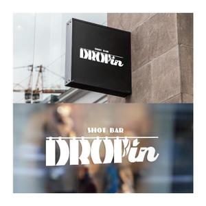 kropsworkshop (krops)さんのShot Barの『Drop In』ロゴへの提案