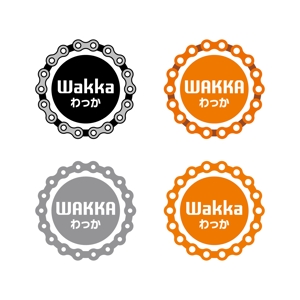 d-graphic  (d-graphic)さんのサイクリスト向け複合施設（宿泊・カフェ等）「Wakka」(わっか)のロゴへの提案