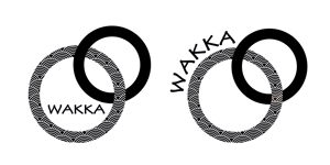 なないろ (kurokurochachacha)さんのサイクリスト向け複合施設（宿泊・カフェ等）「Wakka」(わっか)のロゴへの提案