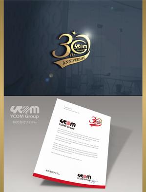 forever (Doing1248)さんの株式会社ワイコム　設立30周年記念ロゴ　ycomへの提案
