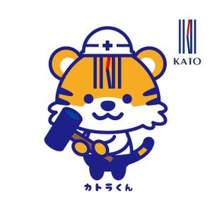 mu_cha (mu_cha)さんの建設会社（建築工事）のイメージキャラクターデザインへの提案