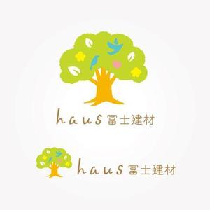 koromiru (koromiru)さんのリフォーム店「haus冨士建材」のロゴへの提案