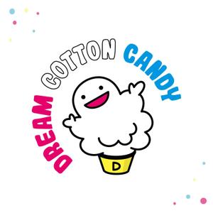 QuDesign (Qumapoo)さんのFC展開予定！わたあめ専門店「Dream Cotton Candy」のロゴ制作への提案