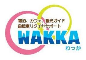 Check Lab株式会社 (Check_Lab)さんのサイクリスト向け複合施設（宿泊・カフェ等）「Wakka」(わっか)のロゴへの提案