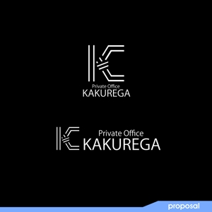 ark-media (ark-media)さんの六本木シェアオフィス「Private Office KAKUREGA」のロゴへの提案